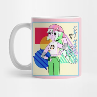 Yuri Marzipan the Oni - Cool Gal (Pastel Mint) Mug